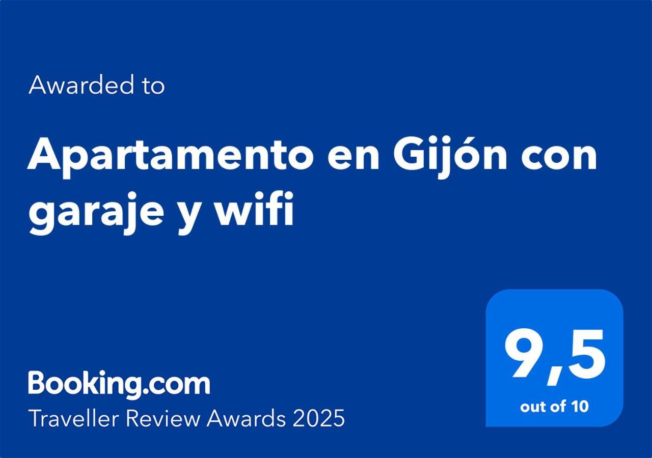 Apartamento En Gijon Con Garaje Y Wifi Kültér fotó
